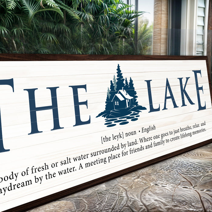 The Definition of Lake Sign II