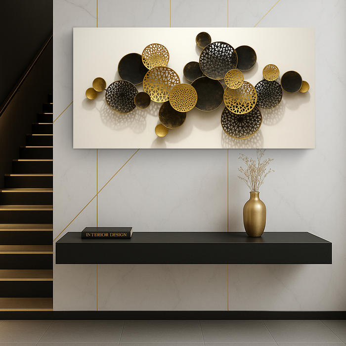 Lotus Leaf Abstract Wall Art V