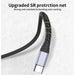 ReHisk High-Speed USB-C to USB-C Cable  3Ft, 10 Packs - eZthings USA WE SORT ALL THE CRAZIEST GADGETS, GIZMOS, TOYS & TECHNOLOGY, SO YOU DON'T HAVE TO.