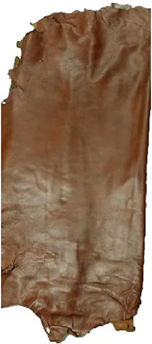 REED Leather HIDES - Whole Sheep Skin 7 to 10 SF for Arts and Crafts (Antique Brown) - eZthings USA WE SORT ALL THE CRAZIEST GADGETS, GIZMOS, TOYS & TECHNOLOGY, SO YOU DON'T HAVE TO.