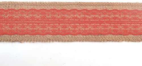Decorative Designer Fabric Ribbons for Home Craft Projects and Gift Baskets (3 Yard, Red(2.4" Width)) - eZthings USA WE SORT ALL THE CRAZIEST GADGETS, GIZMOS, TOYS & TECHNOLOGY, SO YOU DON'T HAVE TO.