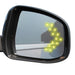 2pcs Arrow Panel 14 SMD LED Car Side Mirror Indicator Light Auto Turn Signal Light Car Styling LED Rear View Mirror AE - eZthings USA WE SORT ALL THE CRAZIEST GADGETS, GIZMOS, TOYS & TECHNOLOGY, SO YOU DON'T HAVE TO.