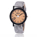 MEIBO Modeling Wooden Quartz Mens Watch Casual Wooden Color Leather Watch - eZthings USA WE SORT ALL THE CRAZIEST GADGETS, GIZMOS, TOYS & TECHNOLOGY, SO YOU DON'T HAVE TO.