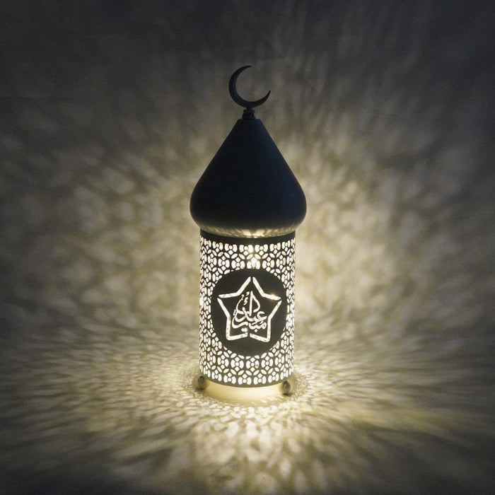 Led Lantern Eid Festival Ramadan Iron Lantern Middle East Decorative Arts And Crafts Decoration Bullet Head - eZthings USA WE SORT ALL THE CRAZIEST GADGETS, GIZMOS, TOYS & TECHNOLOGY, SO YOU DON'T HAVE TO.