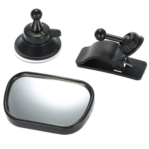 2 in 1 Mini Safety Car Back Seat Baby View Mirror Adjustable Baby Rear Convex Mirror Car Baby Kids Monitor - eZthings USA WE SORT ALL THE CRAZIEST GADGETS, GIZMOS, TOYS & TECHNOLOGY, SO YOU DON'T HAVE TO.