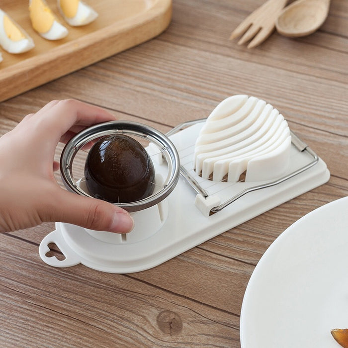 Creative Egg Cutter Fancy Egg Slicer Practical Kitchen Gadgets - eZthings USA WE SORT ALL THE CRAZIEST GADGETS, GIZMOS, TOYS & TECHNOLOGY, SO YOU DON'T HAVE TO.