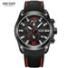 Megir Men's Chronograph Analog Quartz Watch with Date, Luminous Hands, Waterproof Silicone Rubber Strap Wristswatch - eZthings USA WE SORT ALL THE CRAZIEST GADGETS, GIZMOS, TOYS & TECHNOLOGY, SO YOU DON'T HAVE TO.