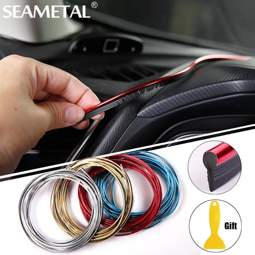 5M Car Styling Interior Decoration Strips Moulding Trim Dashboard Door Edge Universal For Cars Auto Accessories In Car-styling - eZthings USA WE SORT ALL THE CRAZIEST GADGETS, GIZMOS, TOYS & TECHNOLOGY, SO YOU DON'T HAVE TO.