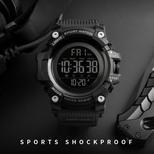SKMEI 1384 Countdown Stopwatch Sport Watch Mens Watches Top Brand Luxury Men Wrist Watch Waterproof LED Electronic Digital Male Watch - eZthings USA WE SORT ALL THE CRAZIEST GADGETS, GIZMOS, TOYS & TECHNOLOGY, SO YOU DON'T HAVE TO.