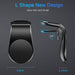 eThings Magnetic Car Phone Holder L Shape Air Vent Mount Stand in Car GPS Mobile Phone Holder For iPhone X Samsung S9 Xiaomi - eZthings USA WE SORT ALL THE CRAZIEST GADGETS, GIZMOS, TOYS & TECHNOLOGY, SO YOU DON'T HAVE TO.