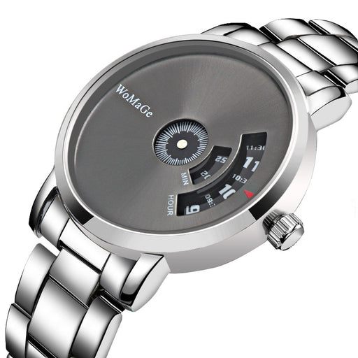 WoMaGe Fashion Watch Men Watches Stainless Steel Creative Men's Watches Male Wristwatch Luxury Mens Clock reloj mujer bayan saat - eZthings USA WE SORT ALL THE CRAZIEST GADGETS, GIZMOS, TOYS & TECHNOLOGY, SO YOU DON'T HAVE TO.