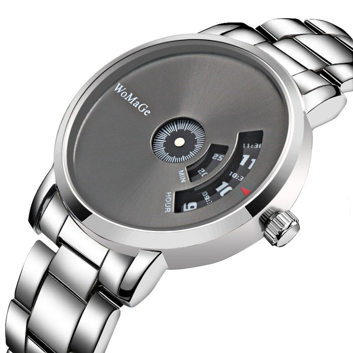 WoMaGe Fashion Watch Men Watches Stainless Steel Creative Men's Watches Male Wristwatch Luxury Mens Clock reloj mujer bayan saat - eZthings USA WE SORT ALL THE CRAZIEST GADGETS, GIZMOS, TOYS & TECHNOLOGY, SO YOU DON'T HAVE TO.