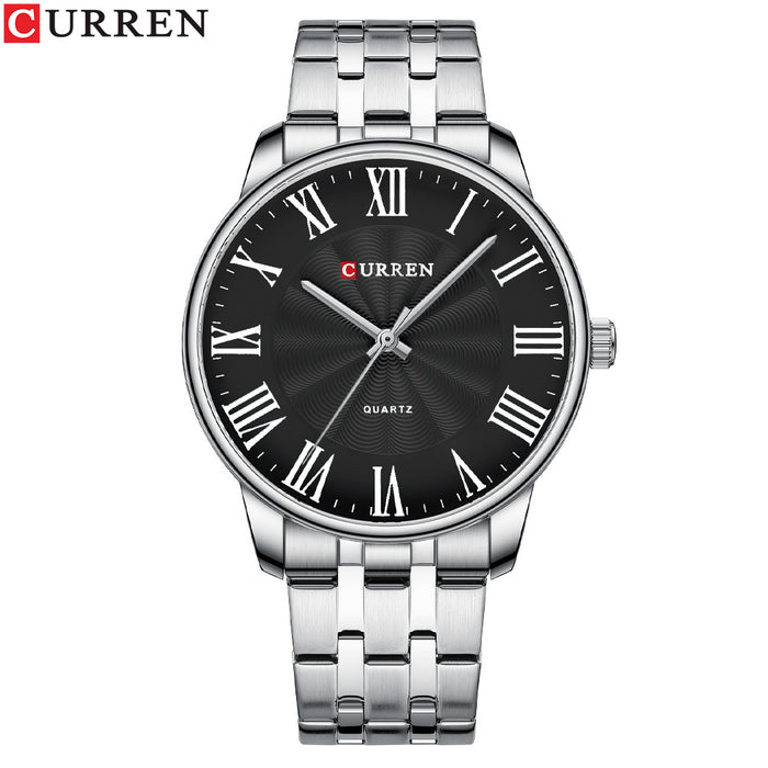 Men's Watch Fashion Men's Watch Business Quartz Watch Steel Band Watch - eZthings USA WE SORT ALL THE CRAZIEST GADGETS, GIZMOS, TOYS & TECHNOLOGY, SO YOU DON'T HAVE TO.