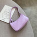 Soft PU Leather Women Purple Underarm Bag Retro Solid Color Ladies Baguette Handbags Fashion Design Girls Small Shoulder Bags - eZthings USA WE SORT ALL THE CRAZIEST GADGETS, GIZMOS, TOYS & TECHNOLOGY, SO YOU DON'T HAVE TO.