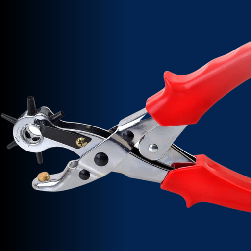 eZthings® Professional Leather-Craft Punching Tool Revolving Punch Pliers Belt Leather Hole Puncher (Professional Puncher) - eZthings USA WE SORT ALL THE CRAZIEST GADGETS, GIZMOS, TOYS & TECHNOLOGY, SO YOU DON'T HAVE TO.