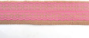 Decorative Designer Fabric Ribbons for Home Craft Projects and Gift Baskets (3 Yard, Dark Pink(2.4" Width)) - eZthings USA WE SORT ALL THE CRAZIEST GADGETS, GIZMOS, TOYS & TECHNOLOGY, SO YOU DON'T HAVE TO.