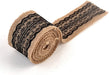 Decorative Designer Fabric Ribbons for Home Craft Projects and Gift Baskets (3 Yard, Black(2.4" Width)) - eZthings USA WE SORT ALL THE CRAZIEST GADGETS, GIZMOS, TOYS & TECHNOLOGY, SO YOU DON'T HAVE TO.