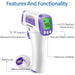 Heavy Duty Thermometer Infrared Forehead High Caliber Sensor No Contact with LCD Display for Medical Offices, Hospitals - eZthings USA WE SORT ALL THE CRAZIEST GADGETS, GIZMOS, TOYS & TECHNOLOGY, SO YOU DON'T HAVE TO.