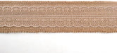 Decorative Designer Fabric Ribbons for Home Craft Projects and Gift Baskets (3 Yard, Tan(2.4" Width)) - eZthings USA WE SORT ALL THE CRAZIEST GADGETS, GIZMOS, TOYS & TECHNOLOGY, SO YOU DON'T HAVE TO.