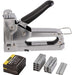 eZthings® Staple Gun Professional Stapler Tool Set - 3 in 1 Heavy Duty kit with 2400 Staples, Nail Steel for Wood Work, Upholstery, Decoration, Carpentry, Furniture, Walls, Roofing (Stapler Gun Kit) - eZthings USA WE SORT ALL THE CRAZIEST GADGETS, GIZMOS, TOYS & TECHNOLOGY, SO YOU DON'T HAVE TO.