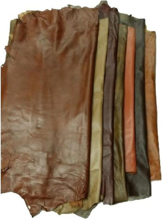REED Leather Hides - Sheep Skins for Arts & Crafts (Dark Brown) - eZthings USA WE SORT ALL THE CRAZIEST GADGETS, GIZMOS, TOYS & TECHNOLOGY, SO YOU DON'T HAVE TO.