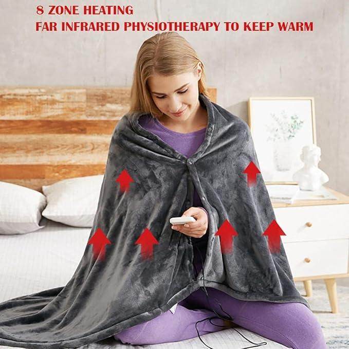 USB Electric Heated Throw Blanket - eZthings USA WE SORT ALL THE CRAZIEST GADGETS, GIZMOS, TOYS & TECHNOLOGY, SO YOU DON'T HAVE TO.