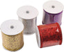 eZthings® Decorative Designer Sparkly Sheer Fabric Ribbons for Party Decor and Gift Baskets (10 Yard, Gold(3.5" Width)) - eZthings USA WE SORT ALL THE CRAZIEST GADGETS, GIZMOS, TOYS & TECHNOLOGY, SO YOU DON'T HAVE TO.