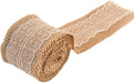Decorative Designer Fabric Ribbons for Home Craft Projects and Gift Baskets (3 Yard, Tan(2.4" Width)) - eZthings USA WE SORT ALL THE CRAZIEST GADGETS, GIZMOS, TOYS & TECHNOLOGY, SO YOU DON'T HAVE TO.