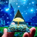 New Crystal Ball Crushed Stone Pyramid Home Crafts Resin Ornaments Desktop Ornaments - eZthings USA WE SORT ALL THE CRAZIEST GADGETS, GIZMOS, TOYS & TECHNOLOGY, SO YOU DON'T HAVE TO.