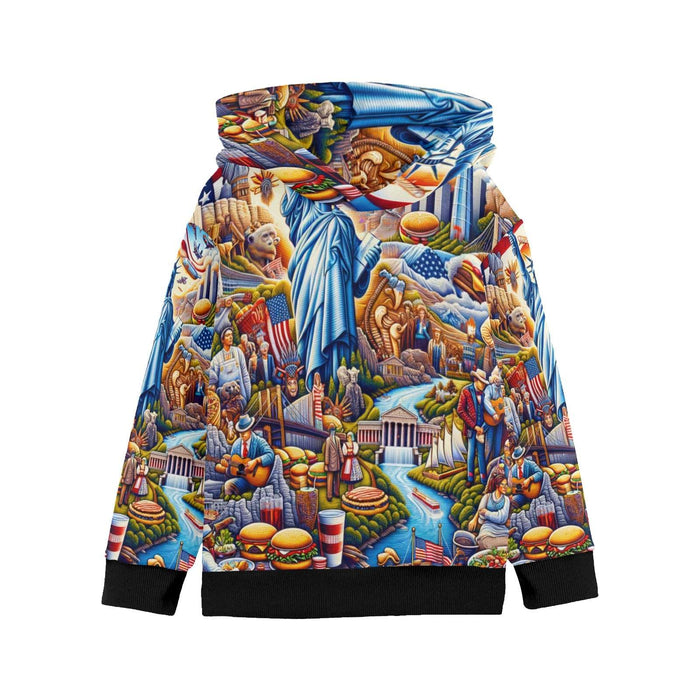 NYC Liberty Dream USA Big Boys' Long Sleeve Hoodie H57