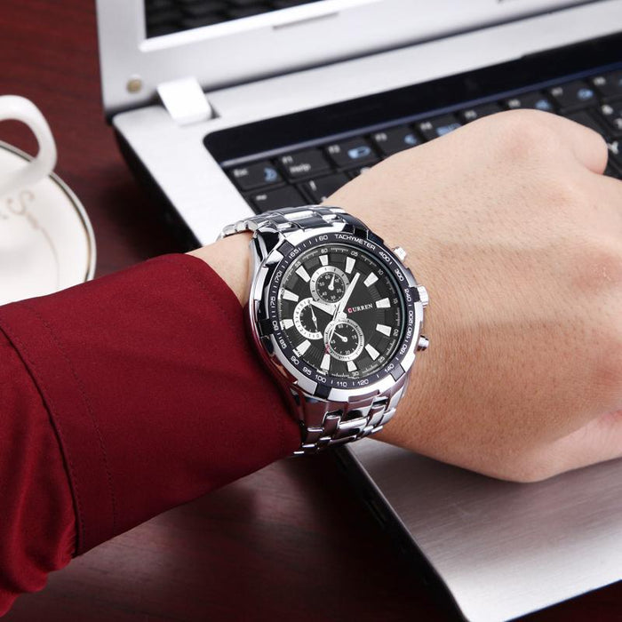 CURREN Watches Men quartz Sports  Waterproof Wristwatch - eZthings USA WE SORT ALL THE CRAZIEST GADGETS, GIZMOS, TOYS & TECHNOLOGY, SO YOU DON'T HAVE TO.