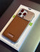 eThings  Leather frameless metal aromatherapy magnetic case Sakura sound suitable for Apple mobile phone case - eZthings USA WE SORT ALL THE CRAZIEST GADGETS, GIZMOS, TOYS & TECHNOLOGY, SO YOU DON'T HAVE TO.
