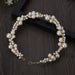 Handmade pearl twisted bead beaded soft chain headband headwear - eZthings USA WE SORT ALL THE CRAZIEST GADGETS, GIZMOS, TOYS & TECHNOLOGY, SO YOU DON'T HAVE TO.