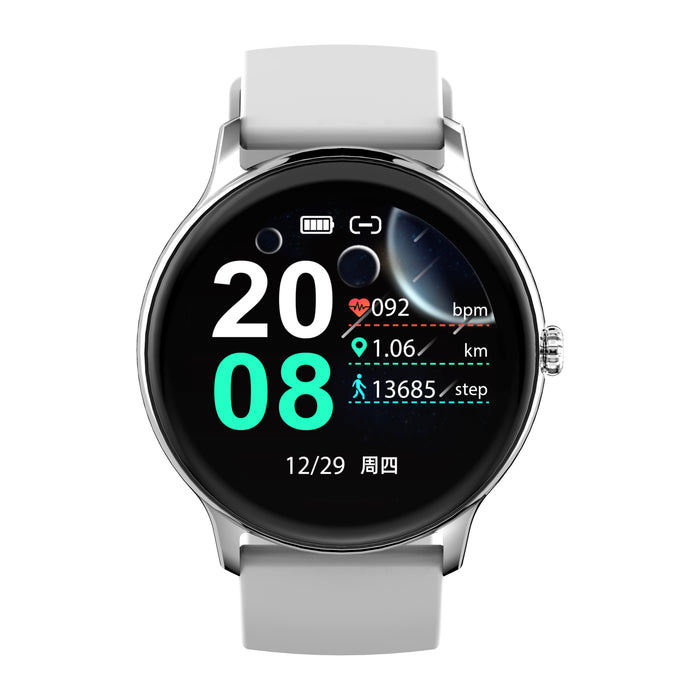 New Z12 LED HD Round Screen Sports Bracelet Heart Rate Health Monitoring Bluetooth Music Smartphone Watch - eZthings USA WE SORT ALL THE CRAZIEST GADGETS, GIZMOS, TOYS & TECHNOLOGY, SO YOU DON'T HAVE TO.