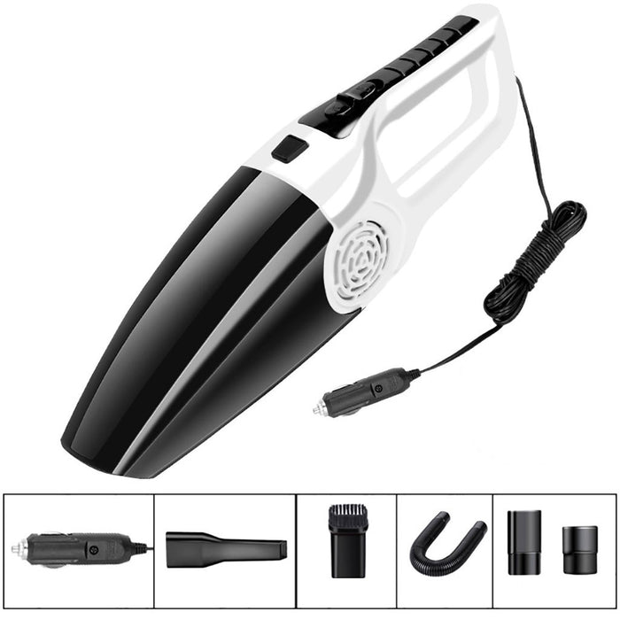 car vacuum cleaner Handheld 12V 120W Strong Suction Vacuum Cleaner For Car Wet&Dry Dual Use Spare Filter Vacuum Cleaner - eZthings USA WE SORT ALL THE CRAZIEST GADGETS, GIZMOS, TOYS & TECHNOLOGY, SO YOU DON'T HAVE TO.