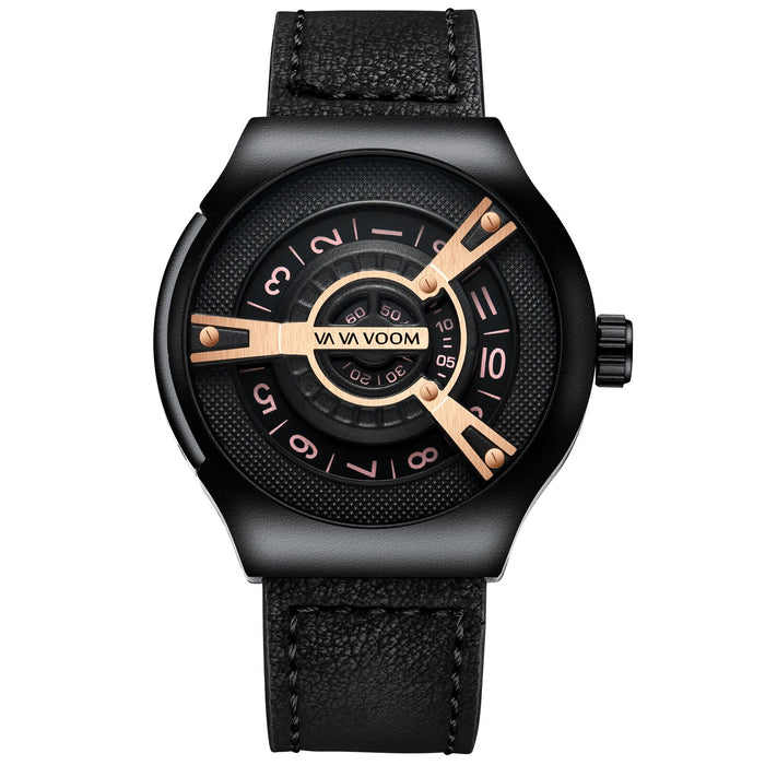 VAVA VOOM Brand VA-275 Creative Big Watch Men Fashions Sports Watches Men's Wrist Watch Men Luxury Casual Men Watch Leather Male Clock - eZthings USA WE SORT ALL THE CRAZIEST GADGETS, GIZMOS, TOYS & TECHNOLOGY, SO YOU DON'T HAVE TO.