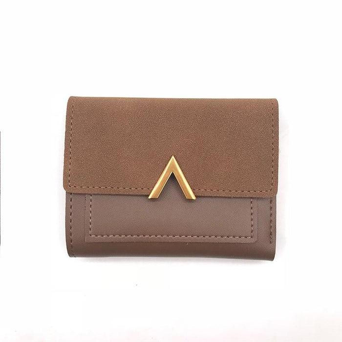 Matte Leather Small Women Wallet Luxury Brand Famous Mini Womens Wallets And Purses Short Female Coin Purse Credit Card Holder - eZthings USA WE SORT ALL THE CRAZIEST GADGETS, GIZMOS, TOYS & TECHNOLOGY, SO YOU DON'T HAVE TO.