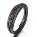 Original New Vintage Leather Rope Braided Bracelet Ethnic Wind Magnetic Buckle Men's Bracelet - eZthings USA WE SORT ALL THE CRAZIEST GADGETS, GIZMOS, TOYS & TECHNOLOGY, SO YOU DON'T HAVE TO.