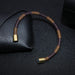 Leather Bracelets for Men and Women Jewelry Stainless Steel Magnetic Clasp Bracelets - eZthings USA WE SORT ALL THE CRAZIEST GADGETS, GIZMOS, TOYS & TECHNOLOGY, SO YOU DON'T HAVE TO.