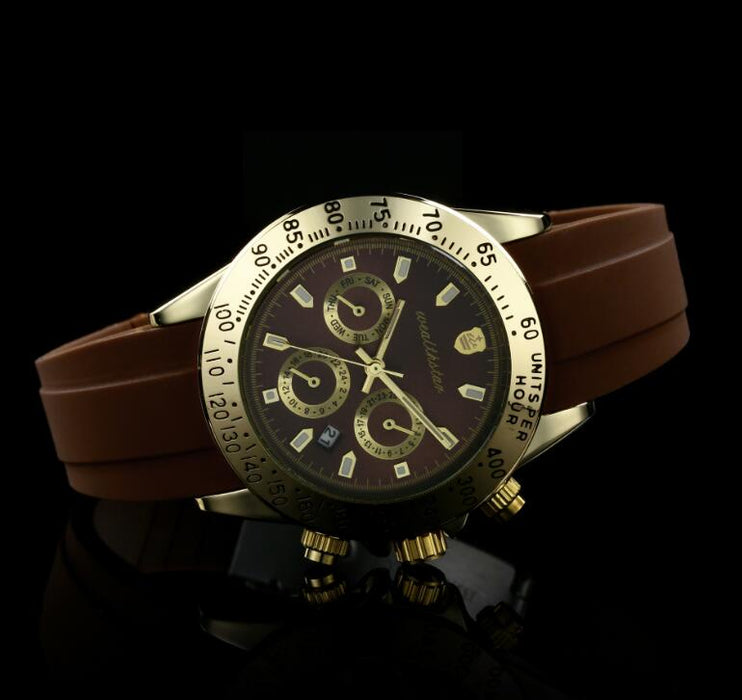 mens watchesr men leather watch automatic day date black bay belts strap quartz clock - eZthings USA WE SORT ALL THE CRAZIEST GADGETS, GIZMOS, TOYS & TECHNOLOGY, SO YOU DON'T HAVE TO.