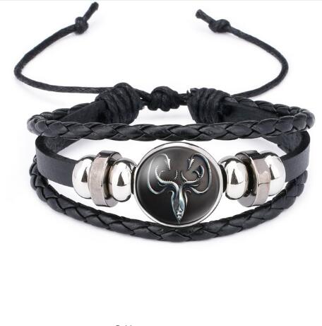 Game of Thrones House Stark Wolf Leather Bracelets - eZthings USA WE SORT ALL THE CRAZIEST GADGETS, GIZMOS, TOYS & TECHNOLOGY, SO YOU DON'T HAVE TO.