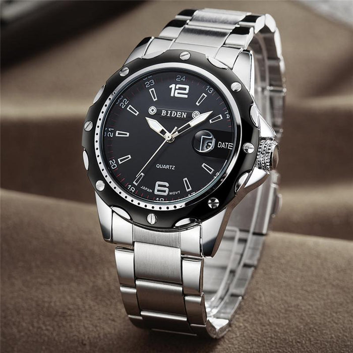BIDEN Wrist Watch Men Business Quartz Clocks 0012 - eZthings USA WE SORT ALL THE CRAZIEST GADGETS, GIZMOS, TOYS & TECHNOLOGY, SO YOU DON'T HAVE TO.