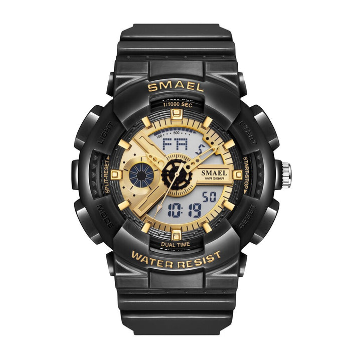 SMAEL 8026 Top Brand Men's Watches Luxury LED Sport Waterproof Military Watch Men Casual Digital Chronograph Clock Relogios Masculino - eZthings USA WE SORT ALL THE CRAZIEST GADGETS, GIZMOS, TOYS & TECHNOLOGY, SO YOU DON'T HAVE TO.