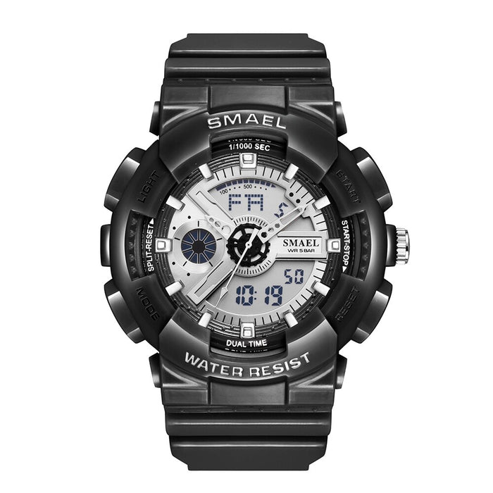SMAEL 8026 Top Brand Men's Watches Luxury LED Sport Waterproof Military Watch Men Casual Digital Chronograph Clock Relogios Masculino - eZthings USA WE SORT ALL THE CRAZIEST GADGETS, GIZMOS, TOYS & TECHNOLOGY, SO YOU DON'T HAVE TO.