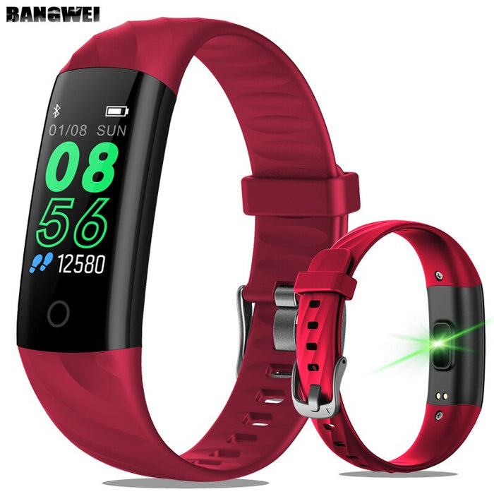 eThings LIGE Smart Watch Women IP68 Waterproof Sport Bracelet Smart Fitness Tracker Blood Pressure Heart Rate Monitor intelligent Watch - eZthings USA WE SORT ALL THE CRAZIEST GADGETS, GIZMOS, TOYS & TECHNOLOGY, SO YOU DON'T HAVE TO.