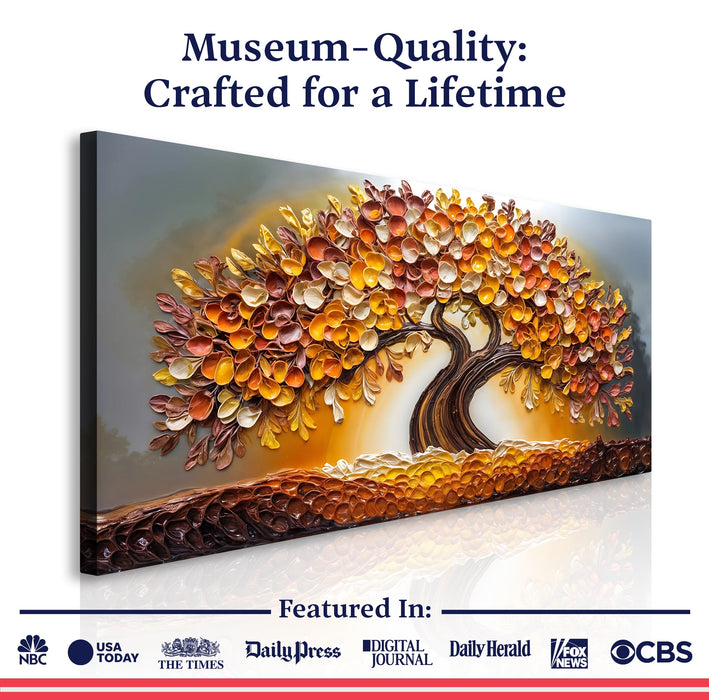 Golden Autumn Wall Art