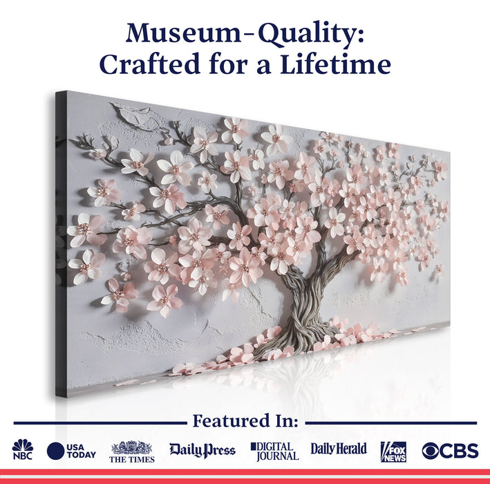 Pastel Blossom Awakening Wall Art