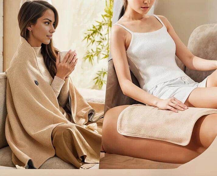 USB Electric Heated CozyGlow Heated Wrap - eZthings USA WE SORT ALL THE CRAZIEST GADGETS, GIZMOS, TOYS & TECHNOLOGY, SO YOU DON'T HAVE TO.