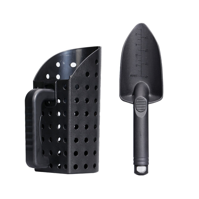 sand scoop hourglass sand bucket filter sieve children's beach tools - eZthings USA WE SORT ALL THE CRAZIEST GADGETS, GIZMOS, TOYS & TECHNOLOGY, SO YOU DON'T HAVE TO.