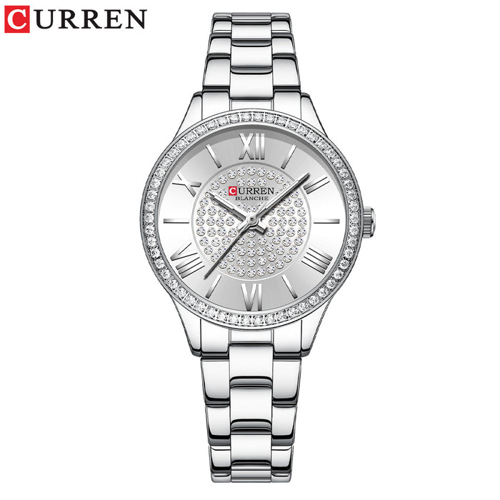 Ladies Watch Fashion Steel Band Watch Casual Ladies Watch Quartz Watch Watch - eZthings USA WE SORT ALL THE CRAZIEST GADGETS, GIZMOS, TOYS & TECHNOLOGY, SO YOU DON'T HAVE TO.
